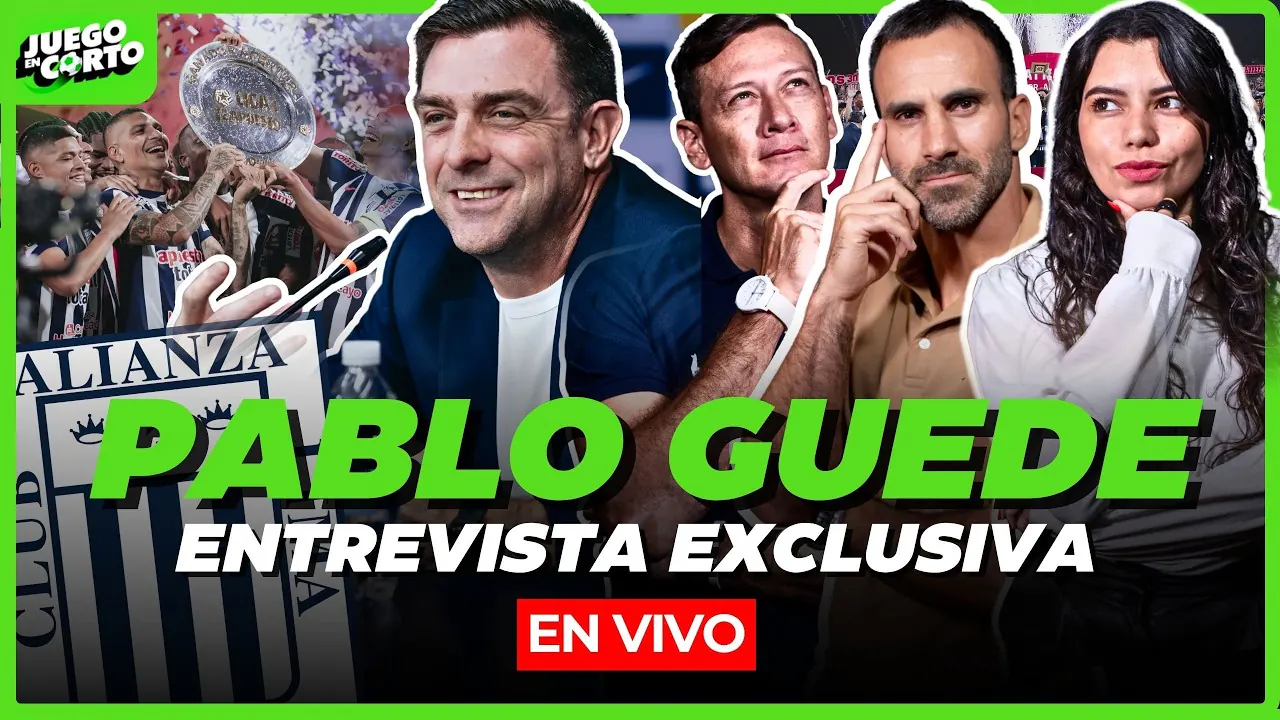 Reproducir: 🟢 ENTREVISTA EXCLUSIVA con PABLO GUEDE: ALIANZA LIMA GANADOR del TORNEO APERTURA | Juego en Corto