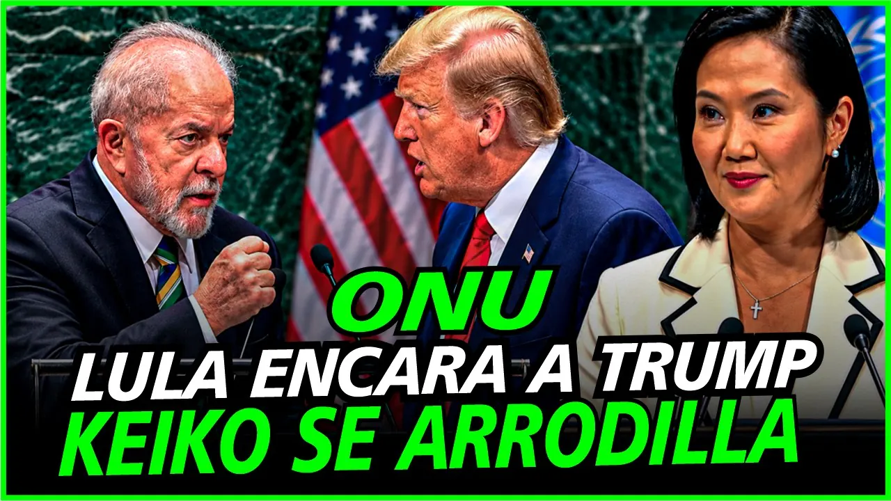 Reproducir: 🚨ONU "BRASIL NO ES NINGÚN PATIO TRASEO" LULA DESFÍA A TRUMP -KEIKO DEFIDENDE A VIOLADORES DE DH