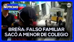 Breña: denuncian que un hombre fingió ser familiar de un estudiante para llevárselo del colegio