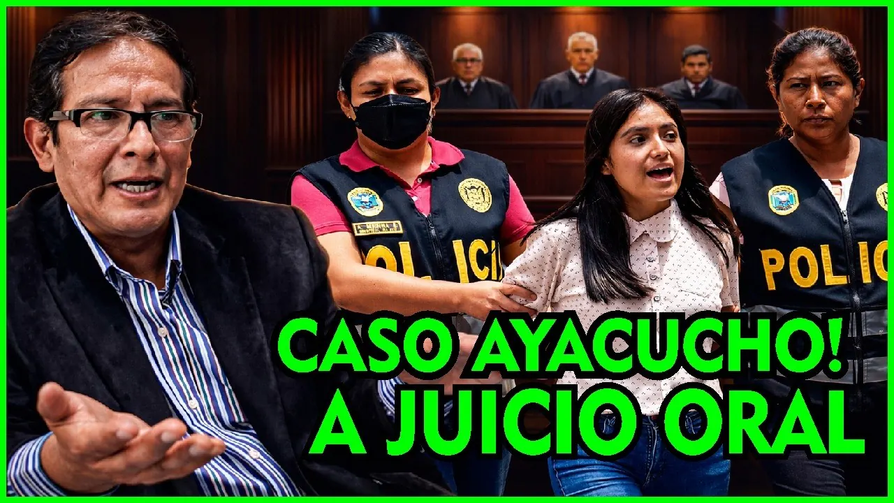 Reproducir: Alerta! Juicio oral por caso Ayacucho.. conferencia de prensa