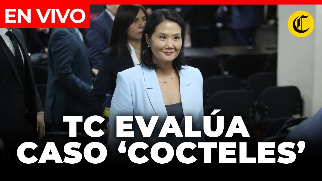 Reproducir: EN VIVO TRIBUNAL CONSTITUCIONAL evalúa ARCHIVAR investigación de CASO CÓCTELES contra KEIKO FUJIMORI