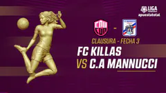 EN VIVO | FC KILLAS VS C.A. MANUCCI | LIGA FEMENINA | CLAUSURA FECHA 3