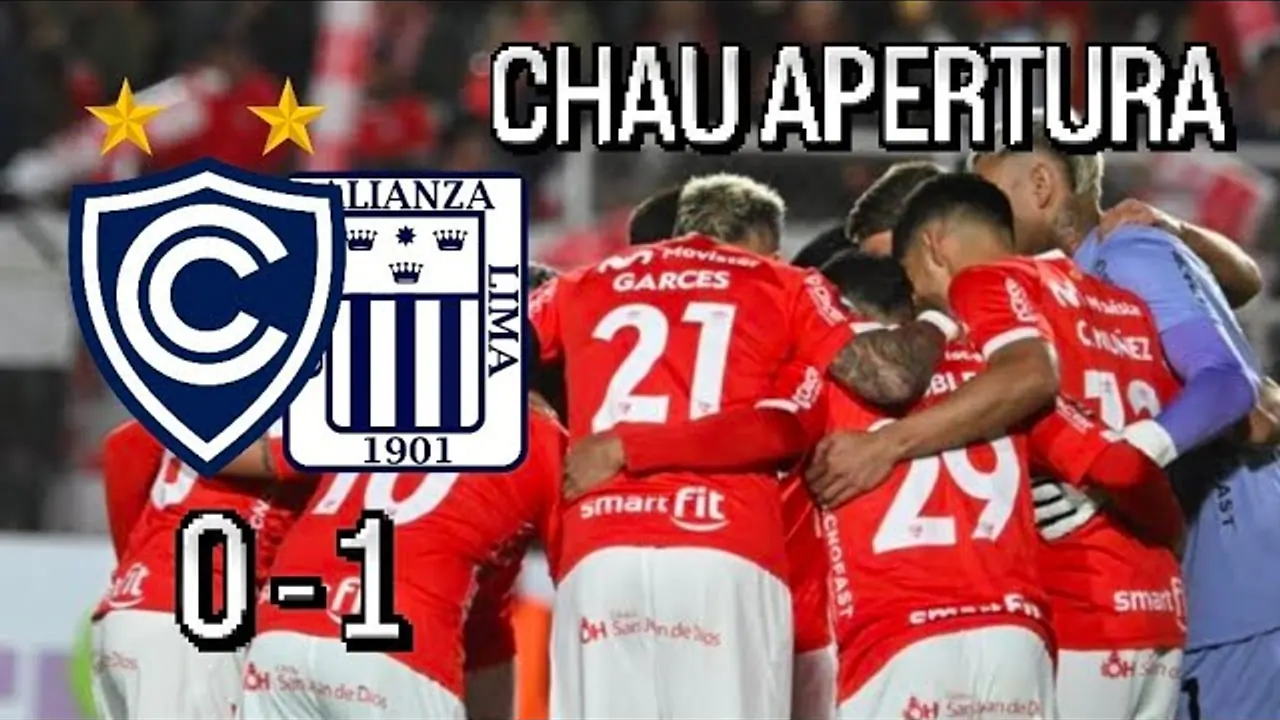 Reproducir: POST SALA: CIENCIANO 0-1 ALIANZA LIMA - CHAU APERTURA, A PENSAR EN SUDAMERICANA