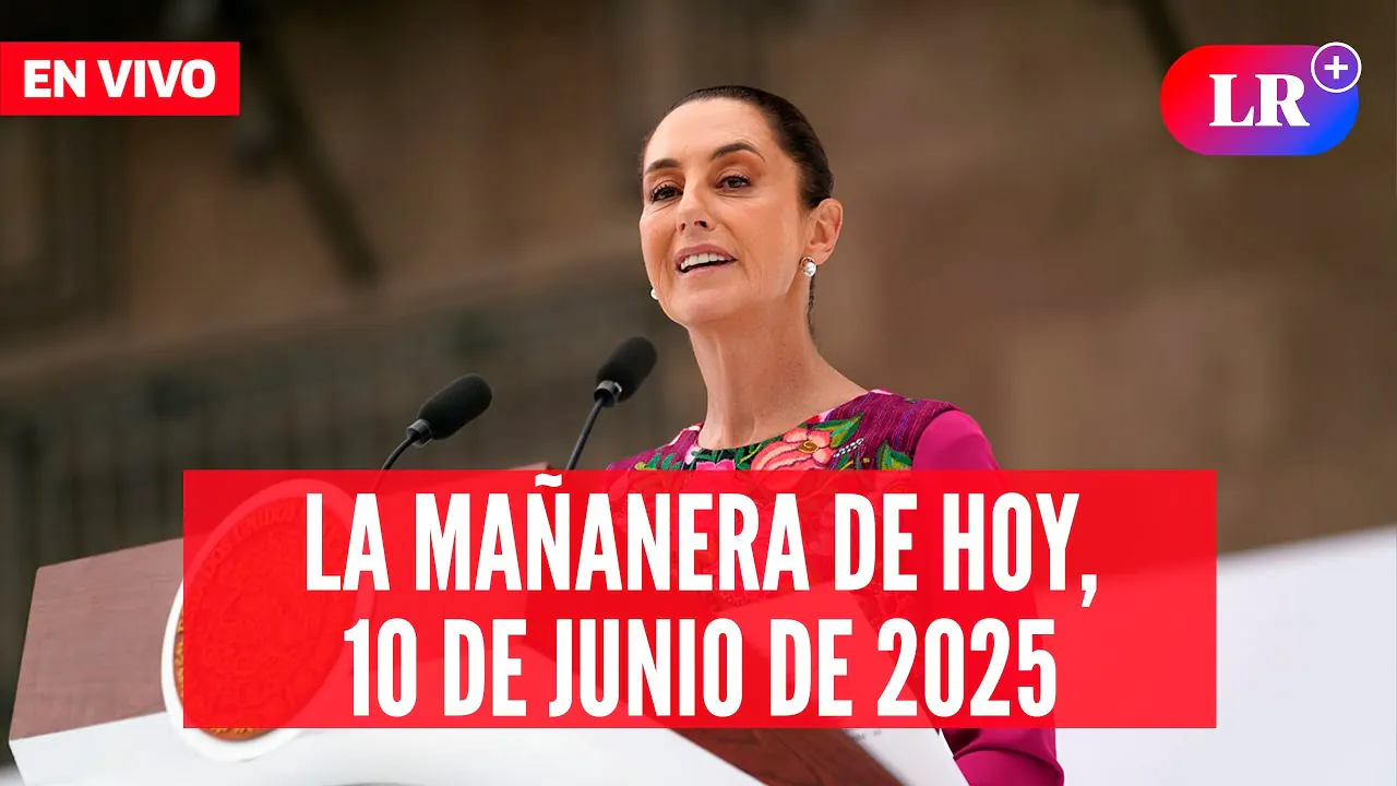 Reproducir: 🔴 Esto dijo CLAUDIA SHEINBAUM en la Mañanera del Pueblo del 9 de junio de 2025 | #LR
