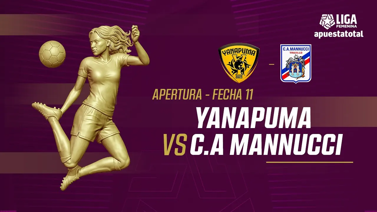 Reproducir: 🔴 EN VIVO | YANAPUMA VS C.A. MANNUCCI | LIGA FEMENINA | FECHA 11