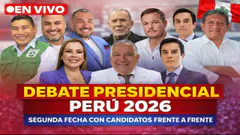 EN VIVO: Debate Presidencial Perú 2026 – ¡Se enfrentan SIN FILTRO en la segunda fecha!