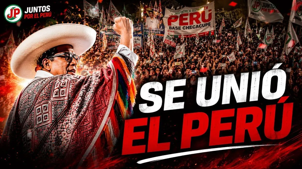Reproducir: Roberto Sánchez  y Pedro Castillo | El SUR se levanta contra KEIKO | Rechazan cierre de campaña LIMA