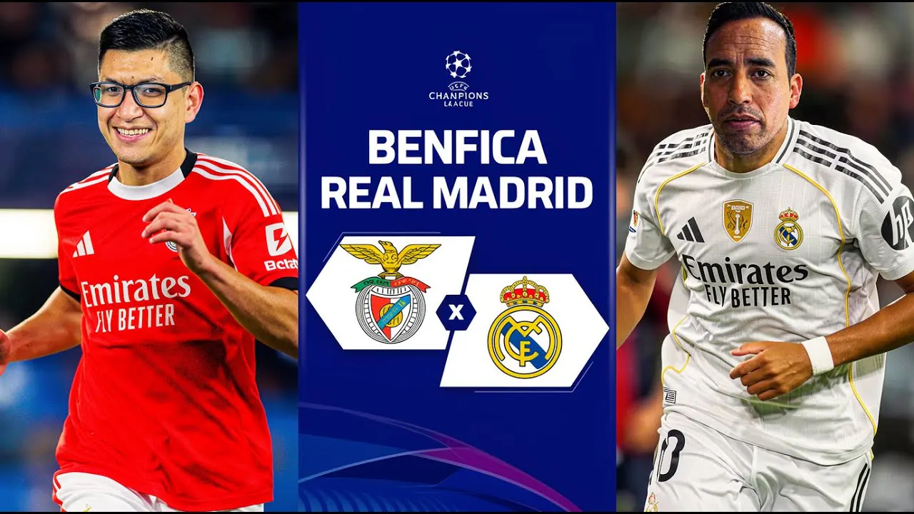 Reproducir: 🔥 Benfica 🦅 vs Real Madrid 👑 | EN DIRECTO 🏆 Champions League 2025-2026 – Fecha 8
