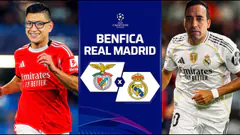 Benfica vs Real Madrid | EN DIRECTO Champions League 2025-2026 – Fecha 8