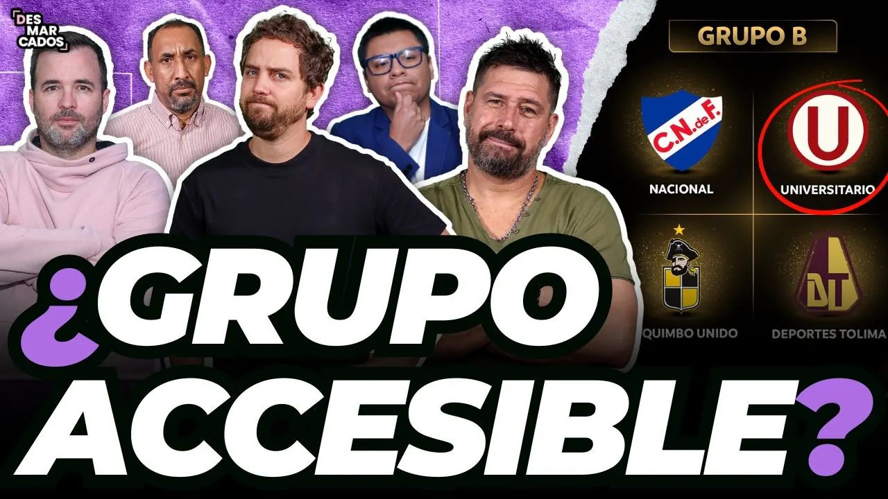 Reproducir: ¡REACCIÓN EN VIVO AL SORTEO DE COPA LIBERTADORES! ¡'U' Y CRISTAL CONOCEN SUS GRUPOS! - #DESMARCADOS