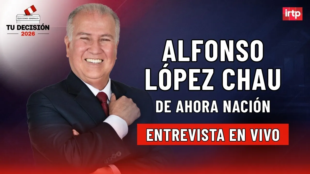 Reproducir: Entrevista a Alfonso López Chau de Ahora Nación | "Tu decisión 2026" por TVPerú Noticias