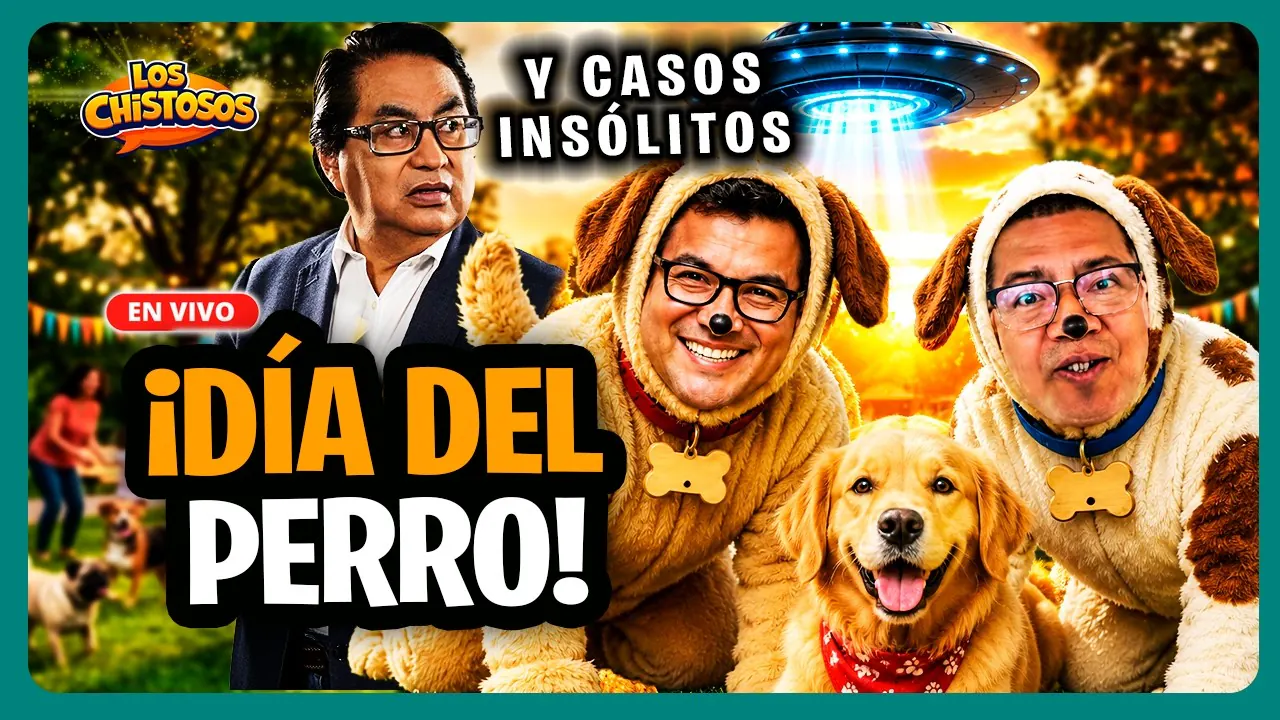 Reproducir: LOS CHISTOSOS 🔴 EN VIVO ¡DÍA DEL PERRO Y MISTERIOS CON EL DR. CHOY! Humor y Misterio