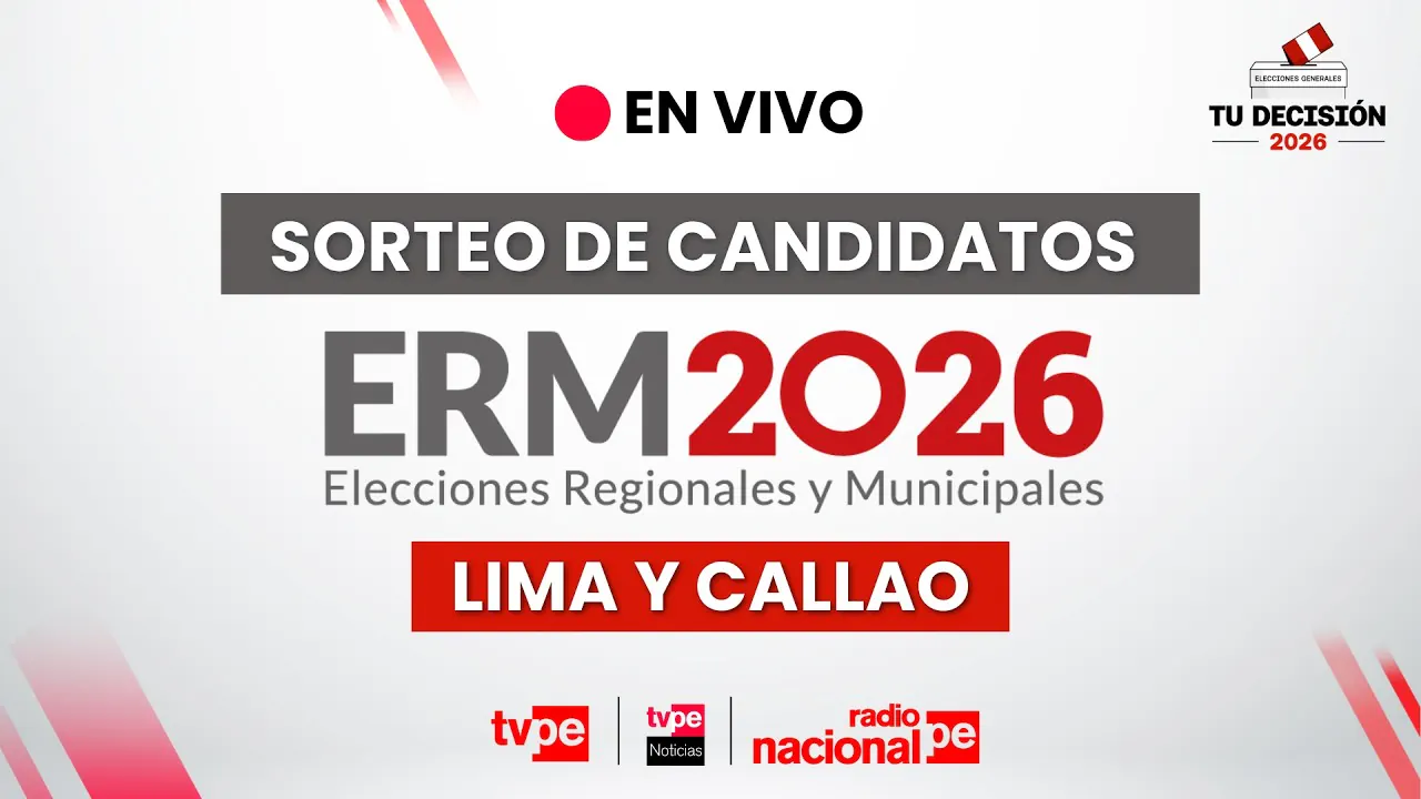 Reproducir: 🔴 EN VIVO | Sorteo de candidatos de “Tu Decisión 2026” | Elecciones 2026