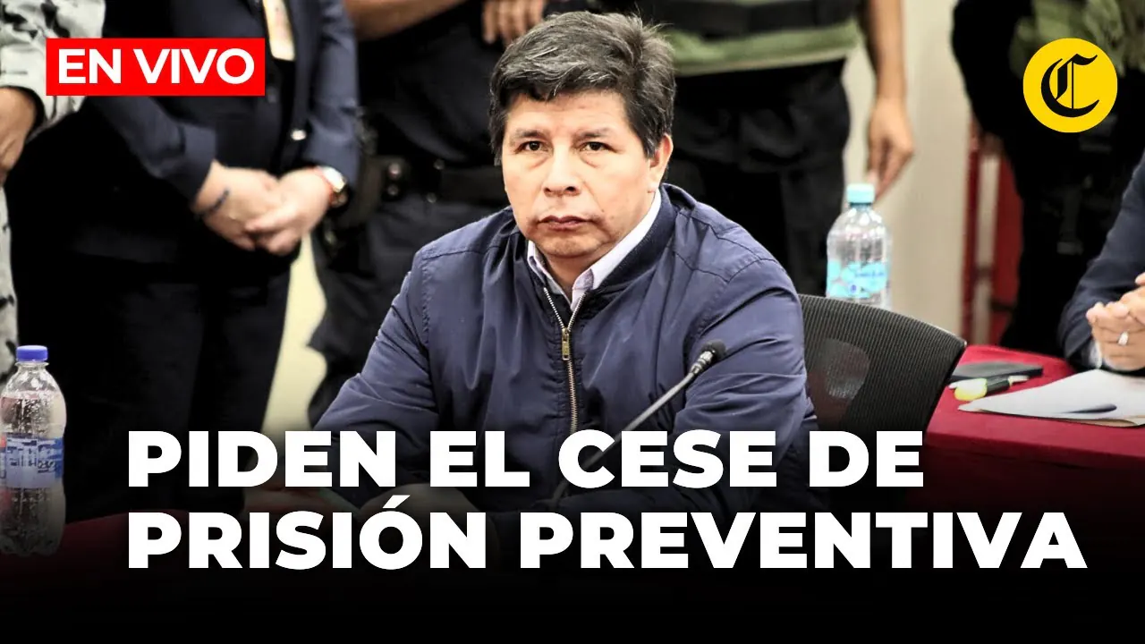 Reproducir: EN VIVO | AUDIENCIA DE CESE DE PRISIÓN PREVENTIVA DICTADA CONTRA PEDRO CASTILLO