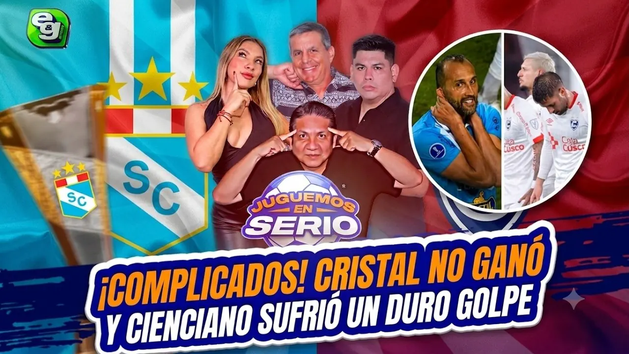 Reproducir: [JES]🔥¡SE COMPLICAN! CRISTAL EMPATÓ CON BRAGANTINO Y CIENCIANO TROPEZÓ ANTE LANÚS