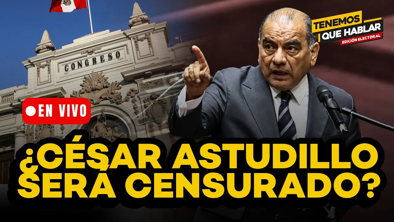 Reproducir: 🔴 CENSURA A CÉSAR ASTUDILLO: ¿LA OPOSICIÓN TIENE LOS VOTOS PARA SACARLO? | #TQH