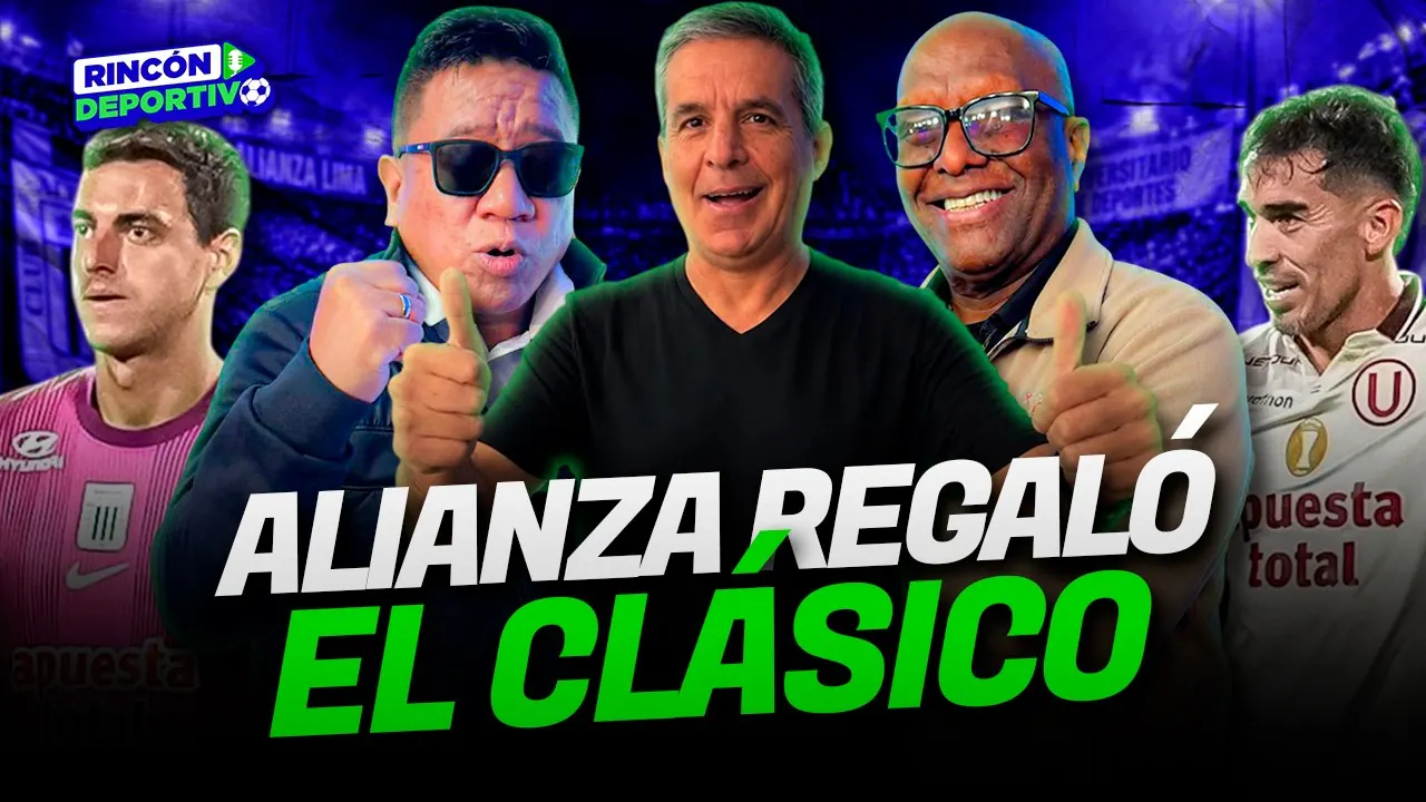 Reproducir: ¡ALIANZA REGALÓ EL CLÁSICO! 😱 La “U” ganó tras un BLOOPER INCREÍBLE | RINCÓN DEPORTIVO
