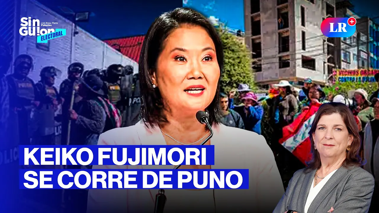 Reproducir: KEIKO NO LLEGÓ A PUNO Y ULTRADERECHA GANA EN COLOMBIA | SIN GUION CON ROSA MARÍA PALACIOS