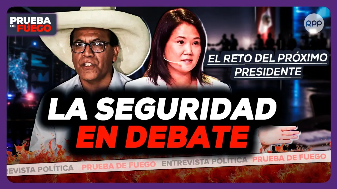 Reproducir: EN VIVO 🔴 Keiko Fujimori y Roberto Sánchez llegan al debate con la seguridad ciudadana en la mira
