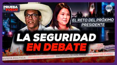 EN VIVO Keiko Fujimori y Roberto Sánchez llegan al debate con la seguridad ciudadana en la mira