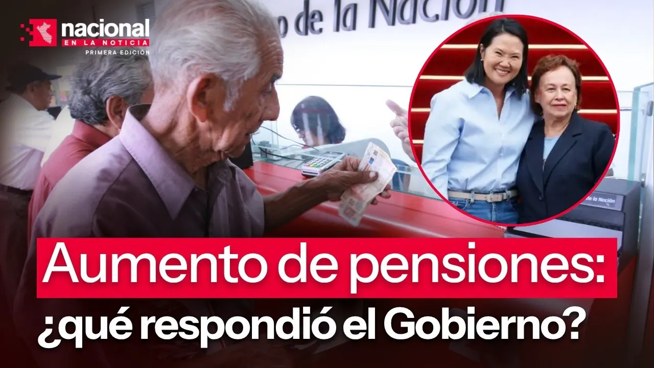 Reproducir: Aumento de pensiones: la respuesta del gobierno|”Nacional en la Noticia”|EN VIVO 27/08/2026