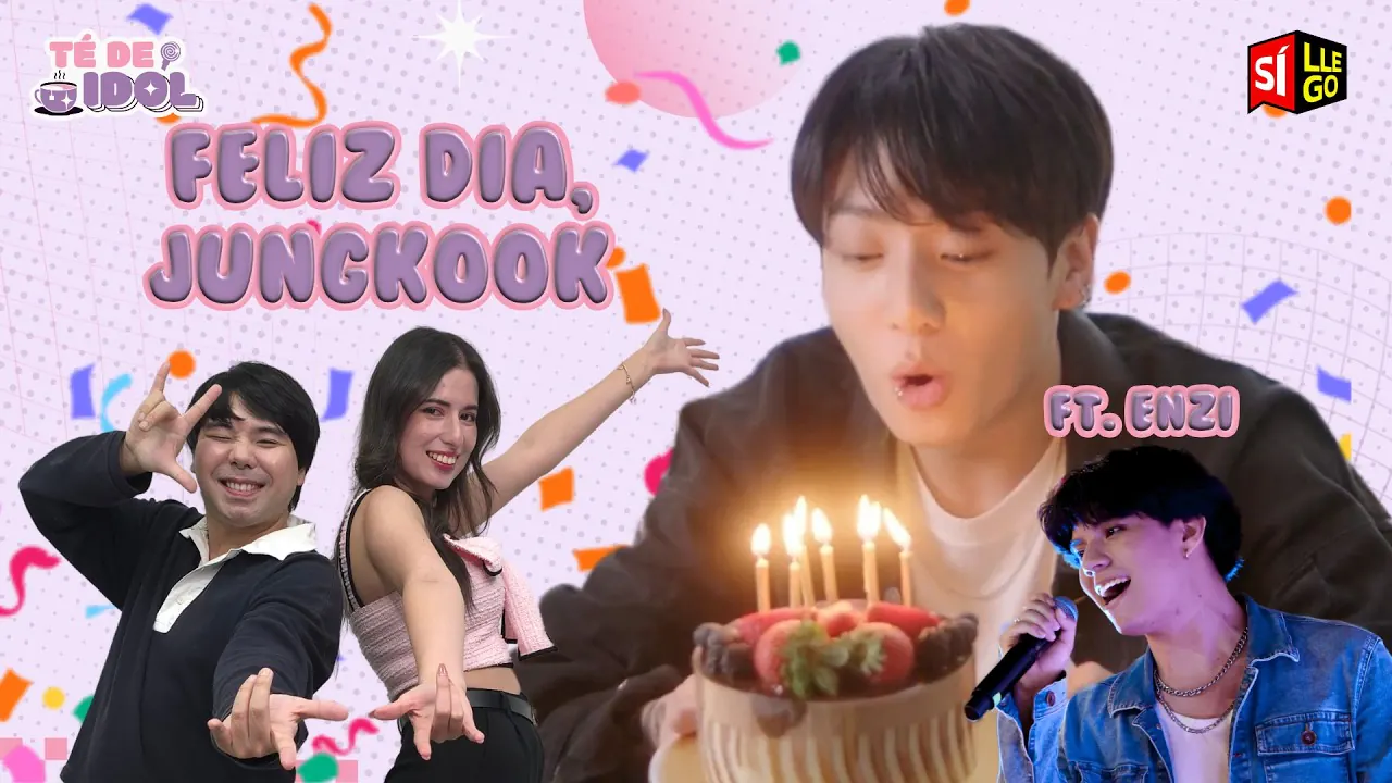 Reproducir: 🎂CELEBRAMOS EL CUMPLEAÑOS DE JUNGKOOK DE BTS💜 | NOS VISITA ENZI, EL JUNGKOOK DE YO SOY | TÉ DE IDOL🍵