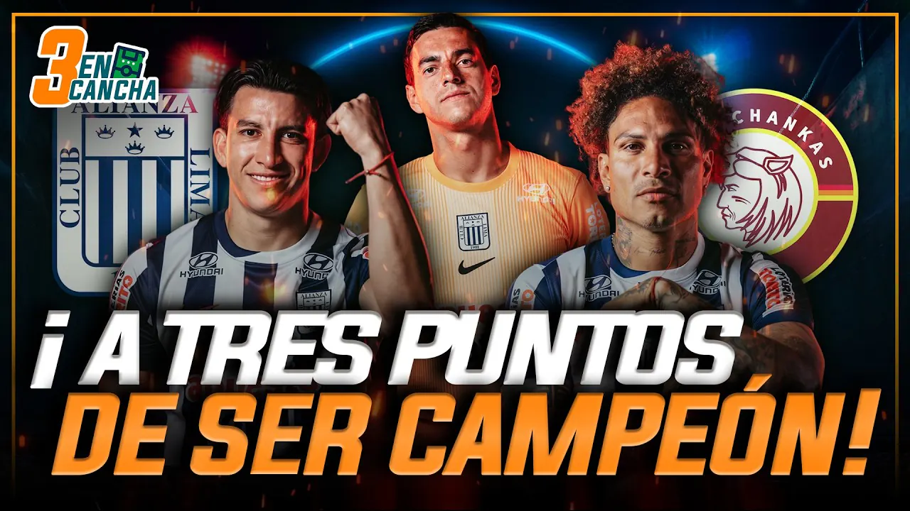 Reproducir: #ENVIVO |🔴 ¡ALIANZA LIMA A PUNTO DE LOGRAR EL CAMPEONATO! ¿LOGRARÁ VENCER A CHANKAS? #3ENCANCHA