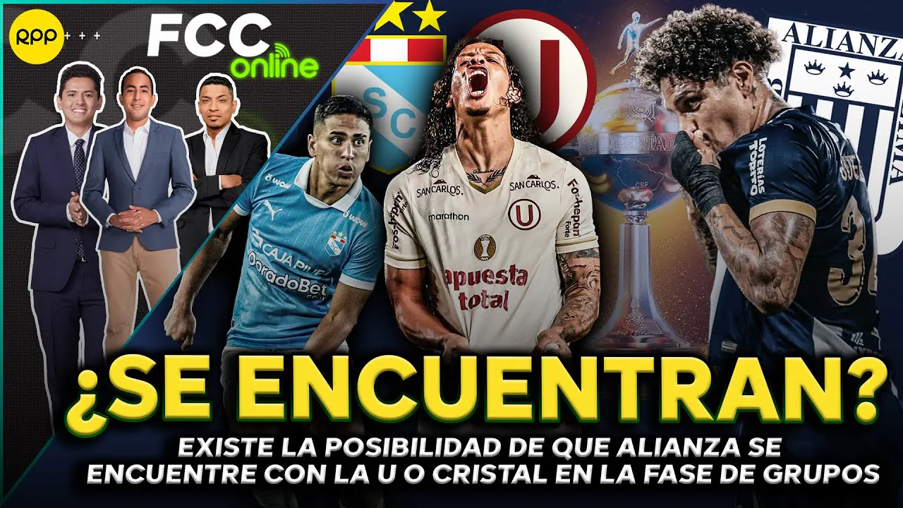 Reproducir: #ENVIVO ¿QUÉ POSIBILIDADES HAY DE QUE ALIANZA SE ENFRENTE A LA 'U' O CRISTAL?  #FCCONLINE