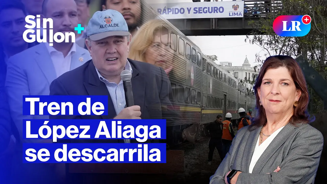 Reproducir: Un TREN de PROBLEMAS y CONGRESISTAS en problemas | Sin Guion con Rosa María Palacios