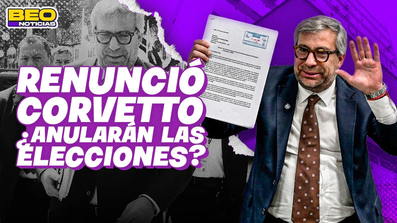 Reproducir: ¿SE VIENEN NUEVAS ELECCIONES? CHAU CORVETTO👎 | BEO NOTICIAS 🟣