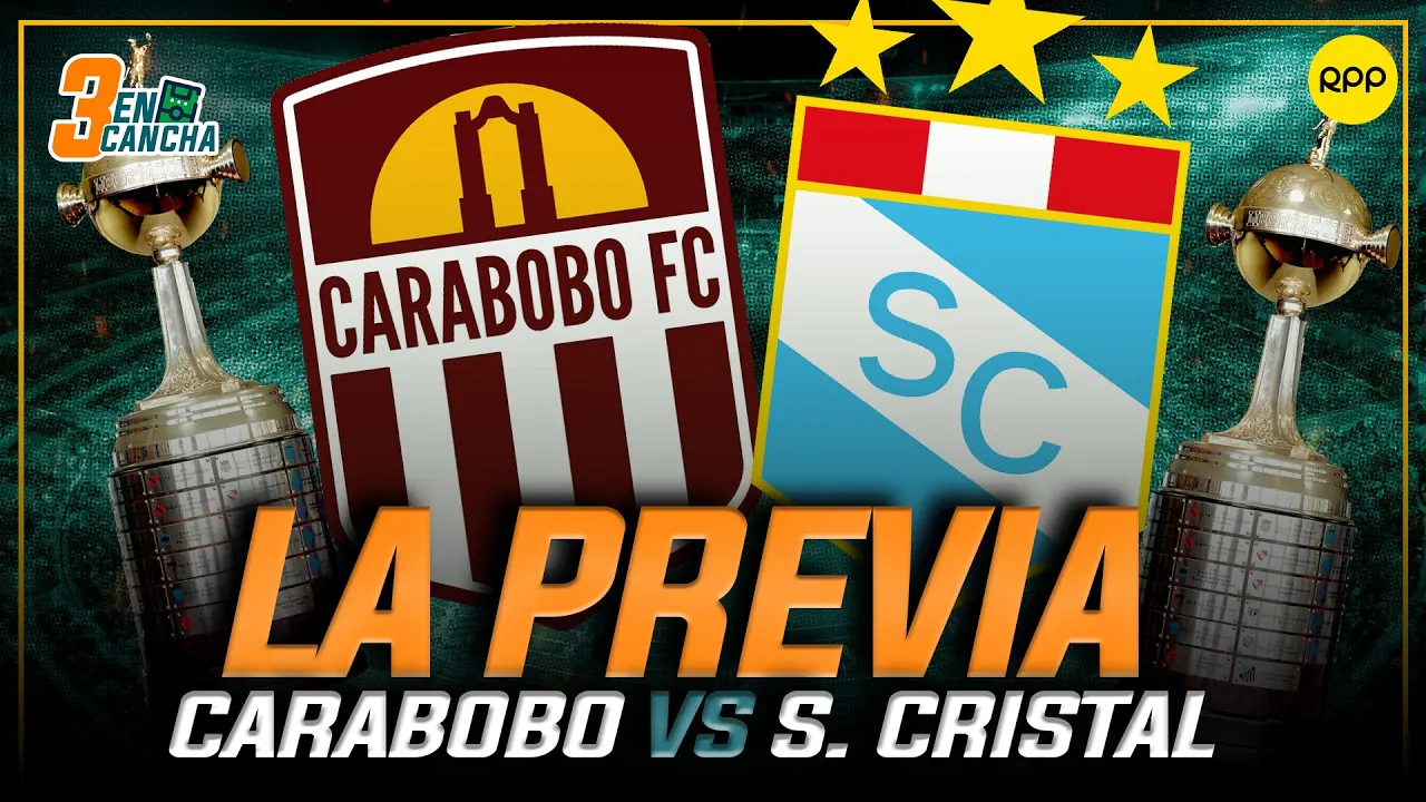 Reproducir: #ENVIVO | 🔴 LA PREVIA: SPORTING CRISTAL VS CARABOBO POR LA FASE 3 DE LA COPA LIBERTADORES #3ENCANCHA