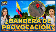 #ENVIVO | DEJARON IZADA BANDERA COLOMBIANA EN SANTA ROSA DE LORETO: ¿PROVOCACIÓN? #PUROSFACTOS