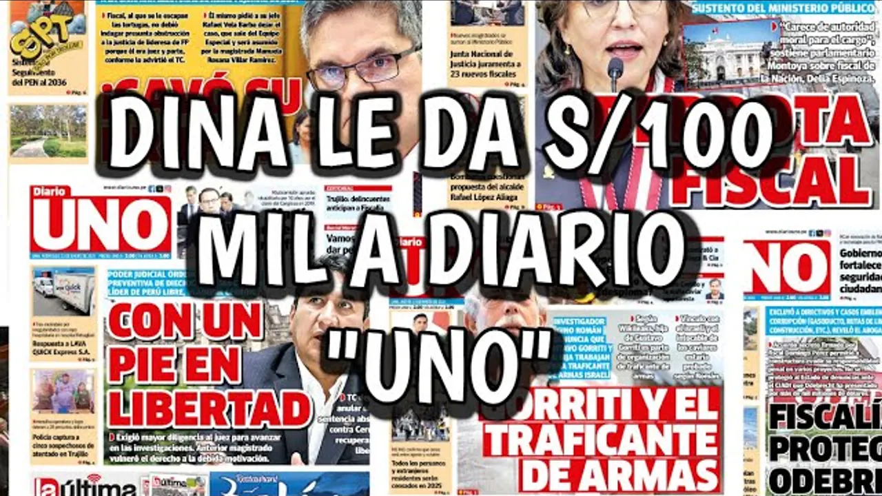 Reproducir: RAJE FREE: rajemos de las HINBESTIGASIONES de Diario "UNO"