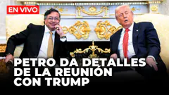 EN VIVO: GUSTAVO PETRO DA DETALLES DE LA REUNIÓN CON DONALD TRUMP EN WASHINGTON | El Comercio