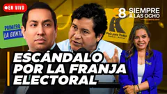 MIGUEL DEL CASTILLO Y PARTIDO DE CARLOS ÁLVAREZ RESPONDEN SOBRE DINERO DE FRANJA ELECTORAL | #S8