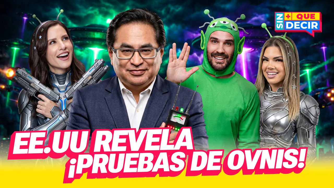 Reproducir: HOY VEMOS LAS PRUEBAS INÉDITAS DE QUE LOS ALIENS EXISTEN FT. ANTHONY CHOY | SIN MÁS QUE DECIR | +QTV