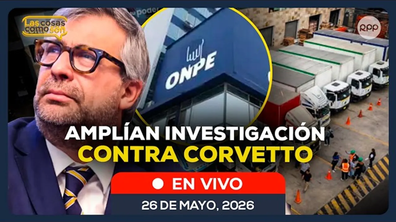 Reproducir: 🔴 ONPE: AMPLÍAN INVESTIGACIÓN CONTRA CORVETTO | CONTRALORÍA HALLA RESPONSABILIDAD EN 10 FUNCIONARIOS