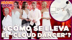 #ENVIVO | Pantone eligió 'Cloud Dancer' como color del año: ¿quiénes ya lo usan? #MuchaModa