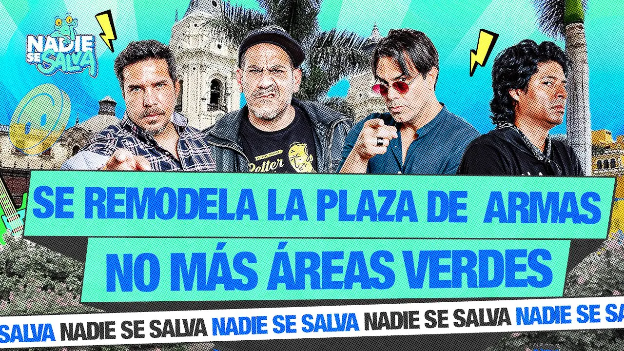 Reproducir: ¡ADIÓS ÁREAS VERDES! REMODELARÁN PLAZA DE ARMAS | NADIE SE SALVA 🐸