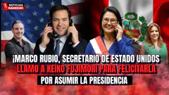SECRETARIO DE EE. UU. LLAMÓ A KEIKO - NOTICIAS RANDOM