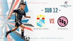 EN VIVO | SPORTING CRISTAL VS SPORT BOYS | COPA DESARROLLO SUB 12| FECHA 4