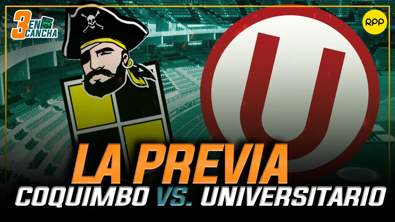Reproducir: #ENVIVO |🔴 UNIVERSITARIO VS. COQUIMBO: CREMAS QUIEREN DAR EL GOLPE EN CHILE #3ENCANCHA
