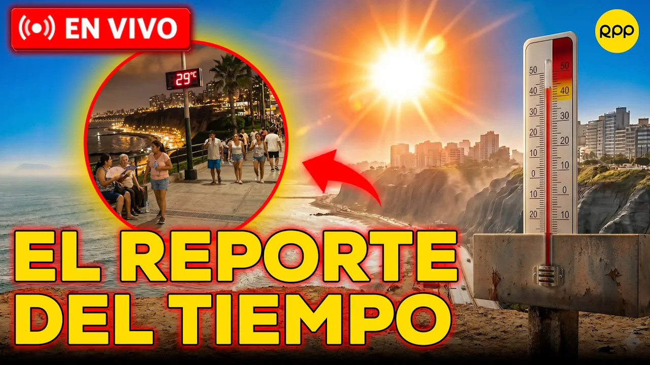 Reproducir: 👉#ENVIVO | ¡TEMPERATURAS RÉCORD EN LA COSTA! 🌡️🌤️ #ELREPORTEDELTIEMPO 12/05