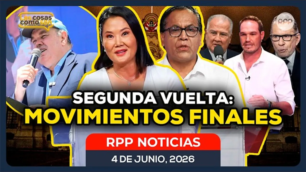 Reproducir: 🔴 Keiko Fujimori vs Roberto Sánchez: Alianzas, respaldos y sus movimientos finales | RPP NOTICIAS