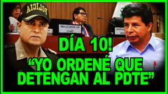 Pedro Castillo: Continua el juicio "FARSA" por rebelión DIA10 declara Raúl Alafaro o tros PNP