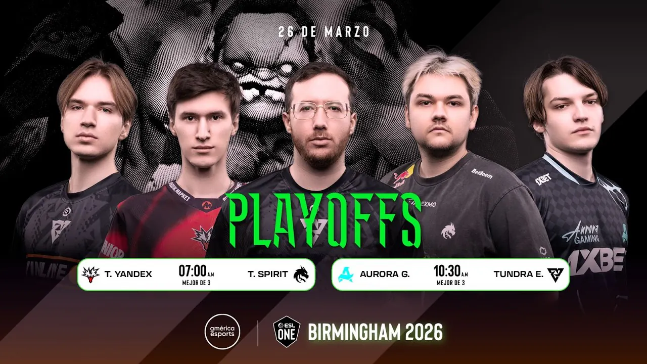 Reproducir: YANDEX vs SPIRIT | Birmingham 2026: PLAYOFFS