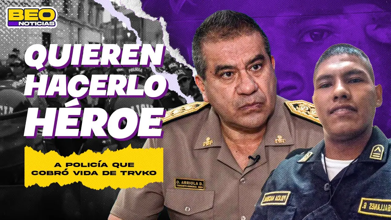 Reproducir: HACEN HÉROE A POLICÍA QUE QUITÓ VIDA DE TRVKO | BEO NOTICIAS 🟣
