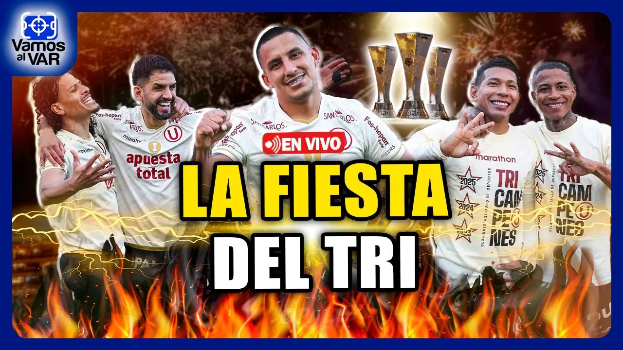 Reproducir: 🔴 EN VIVO⚽ Festeja crema: Universitario celebra el tricampeonato en el Monumental 🔥 #VamosAlVar