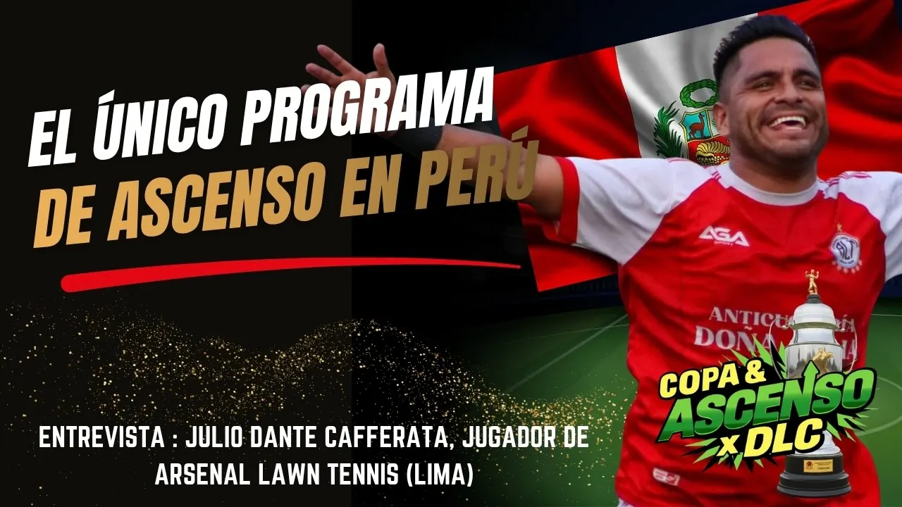 Reproducir: COPA & ASCENSO X DLC | HOY ENTREVISTA CON DANTE CAFFERATA, JUGADOR DE ARSENAL LAWN TENNIS