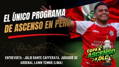 COPA & ASCENSO X DLC | HOY ENTREVISTA CON DANTE CAFFERATA, JUGADOR DE ARSENAL LAWN TENNIS